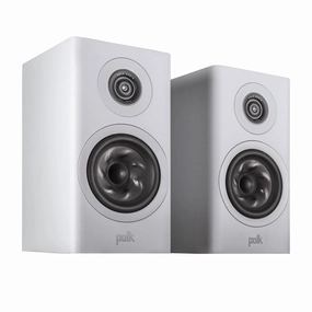 Polk Audio: R100 Reserve Small Bookshelf Speaker - Pair hi-fi digital music server,hi-fi speaker wall mount,hi-fi amp upgrade