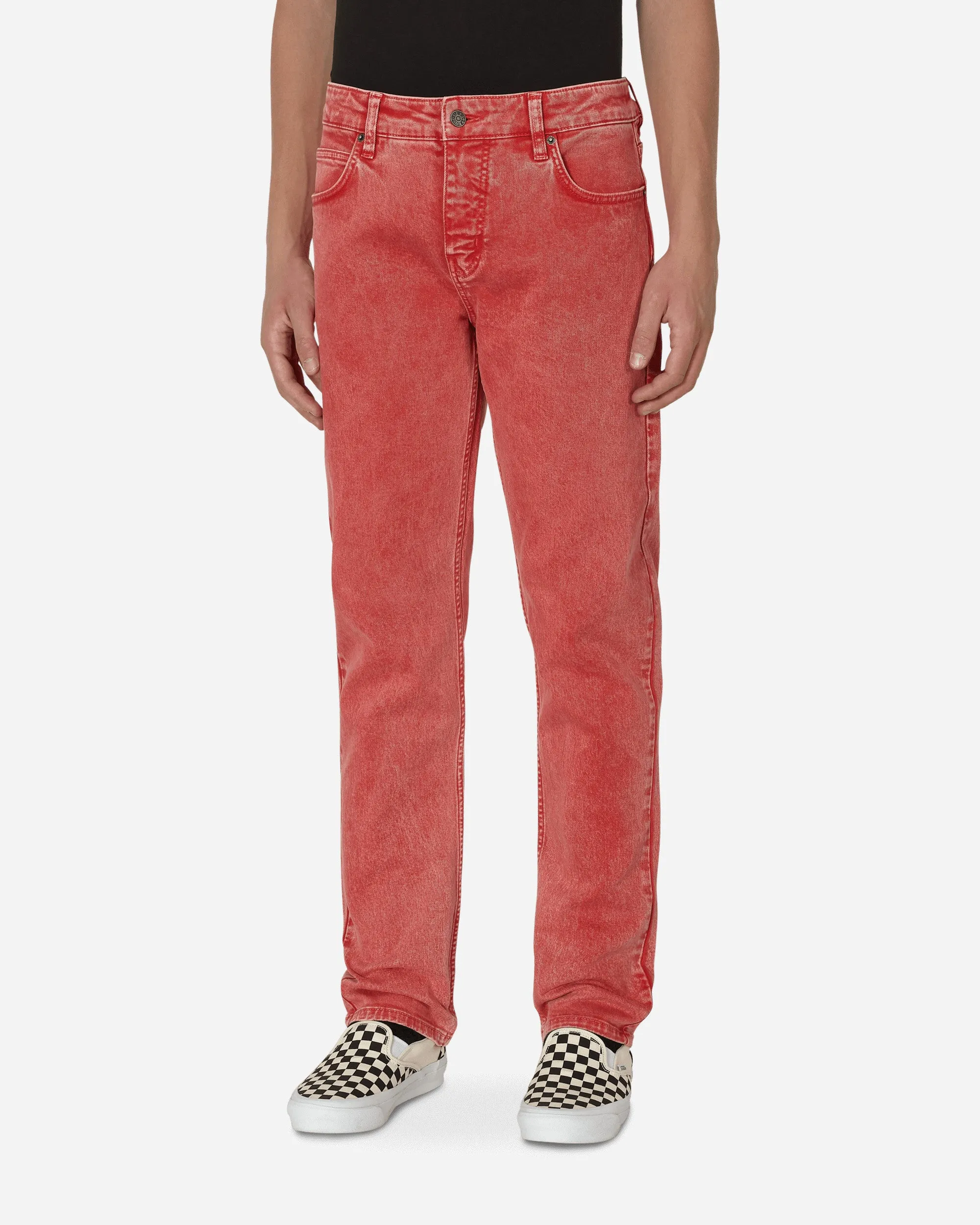 Straight Denim Pants Orange Sweatshirt Brand Event Marketing Campaign