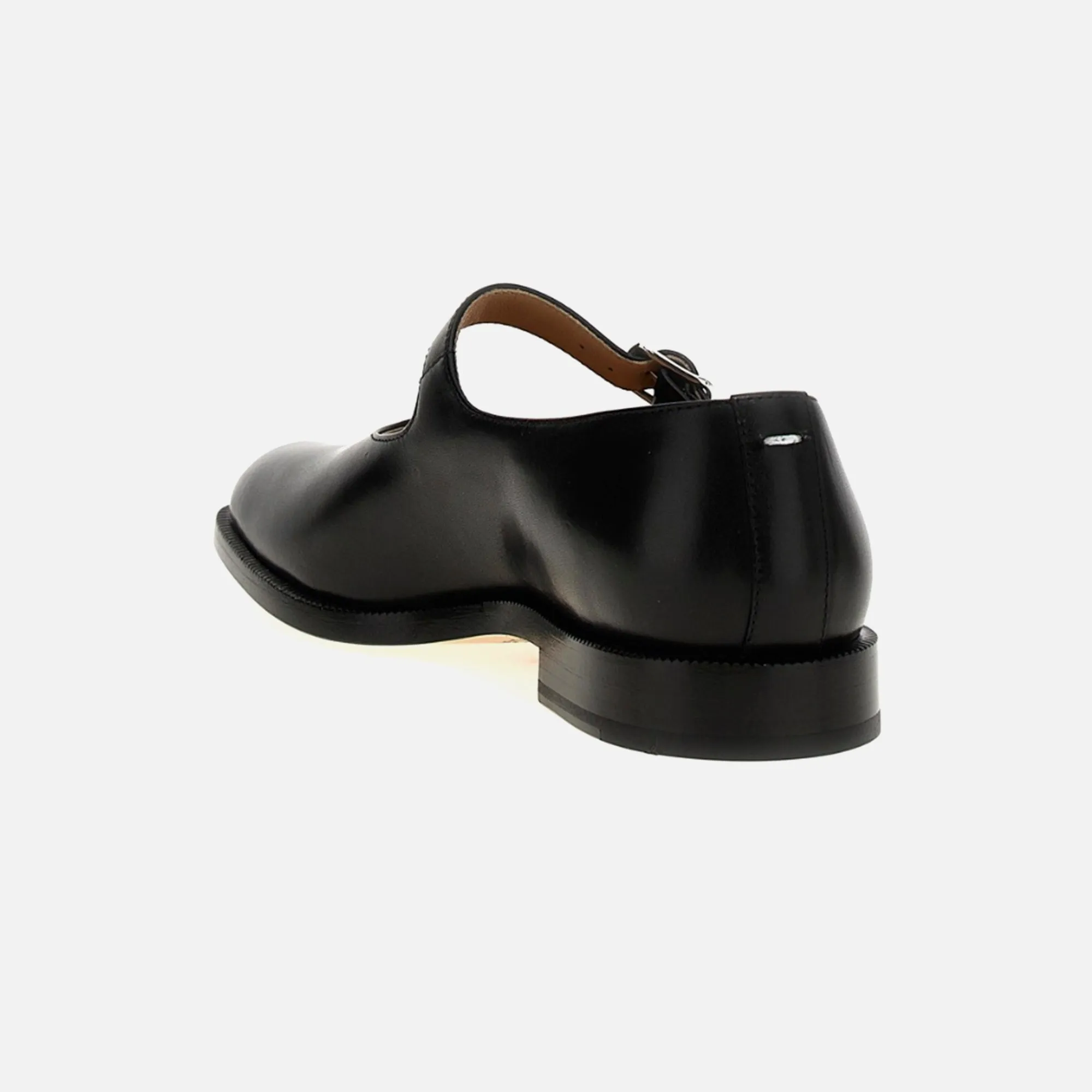 Comfortable Low Flexible Build Strategy Maison Margiela Tabi Mary Jane - Black