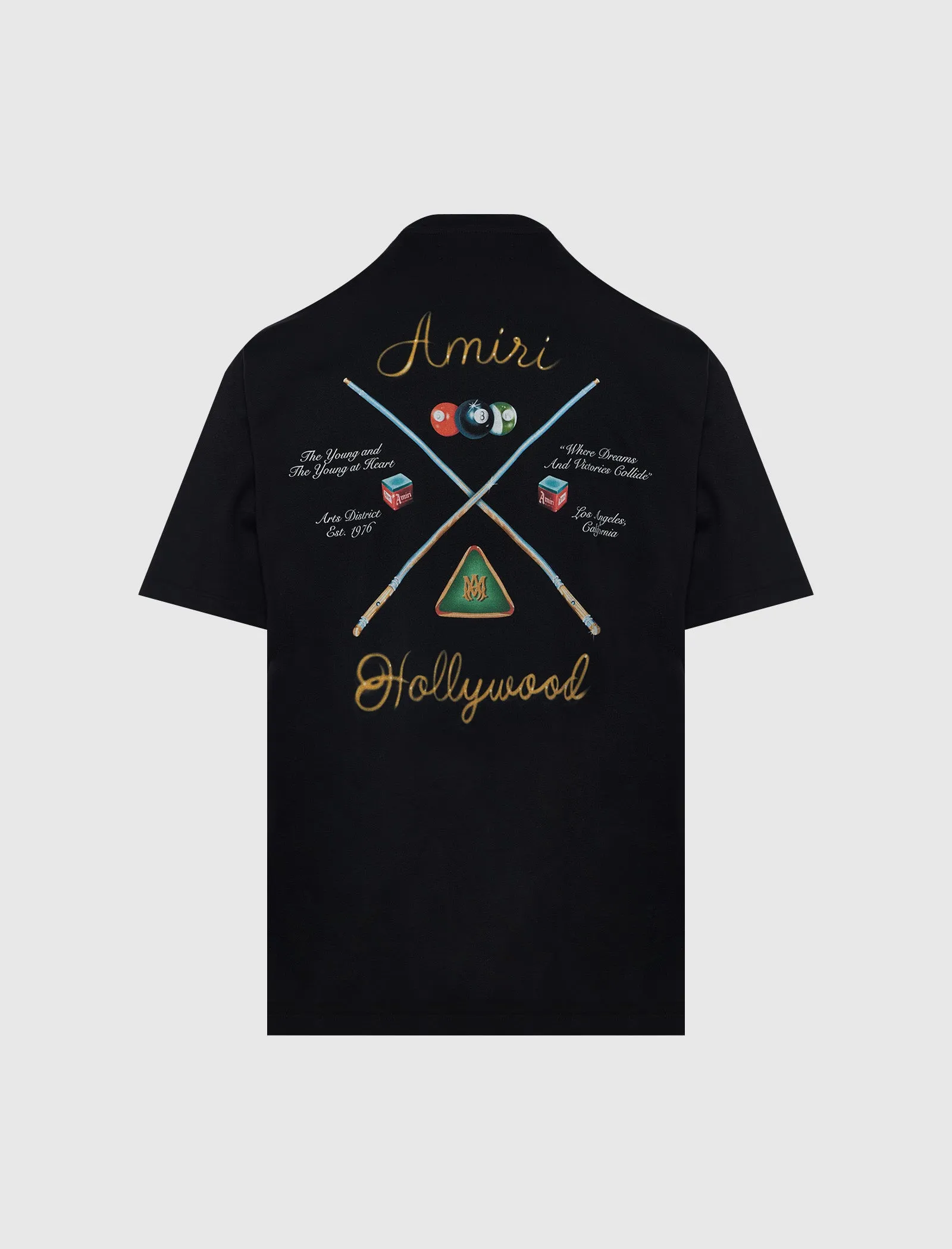 Pool Cue Tee Branded Look
