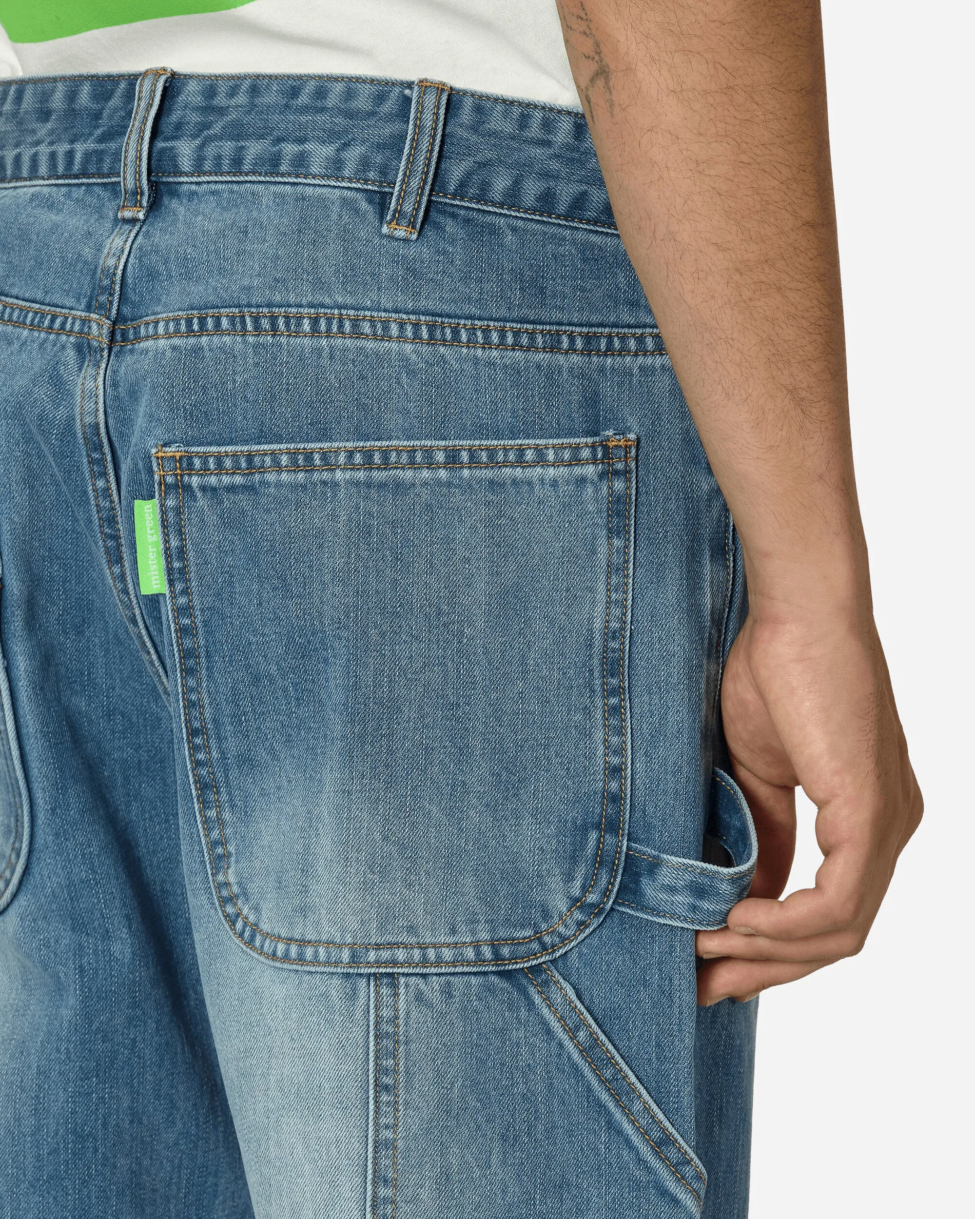 Selvedge Utility Jean Stone Wash Indigo Ultra Durable Upgrading