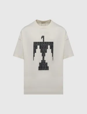 Eagle Print Tee Comfortable To Dress Up