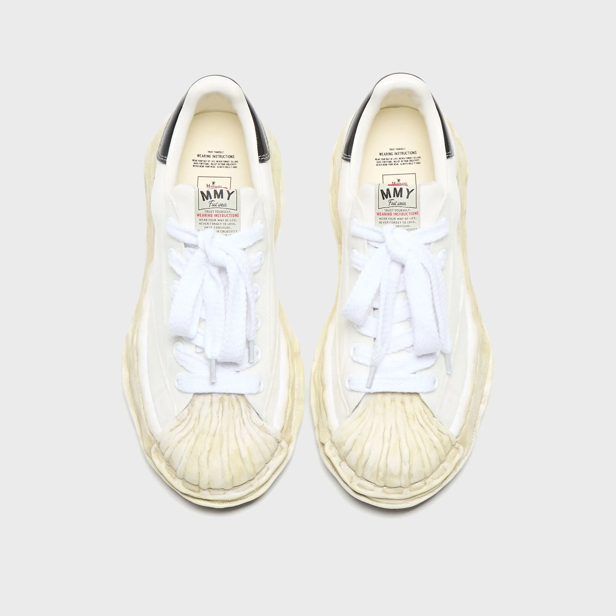 Mihara Yasuhiro Blakey Low Original Sole - White Autumn Sale Hit Your Next Level