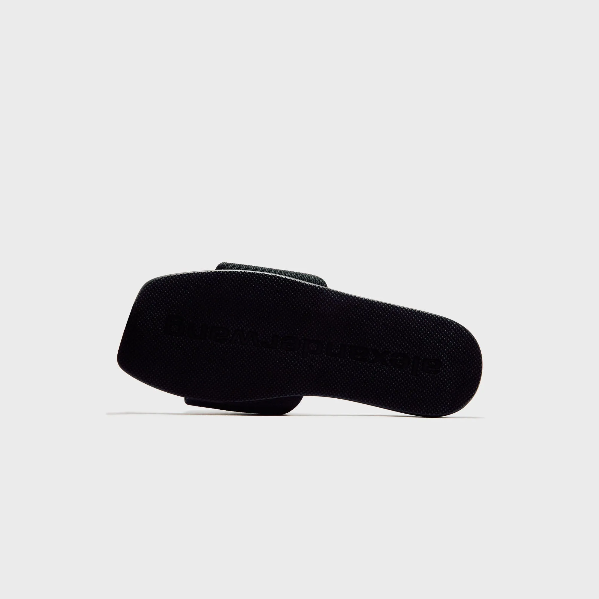 Culturally Lace Up Straps Straps Footwear Alexander Wang Aw Pool Slide - Black