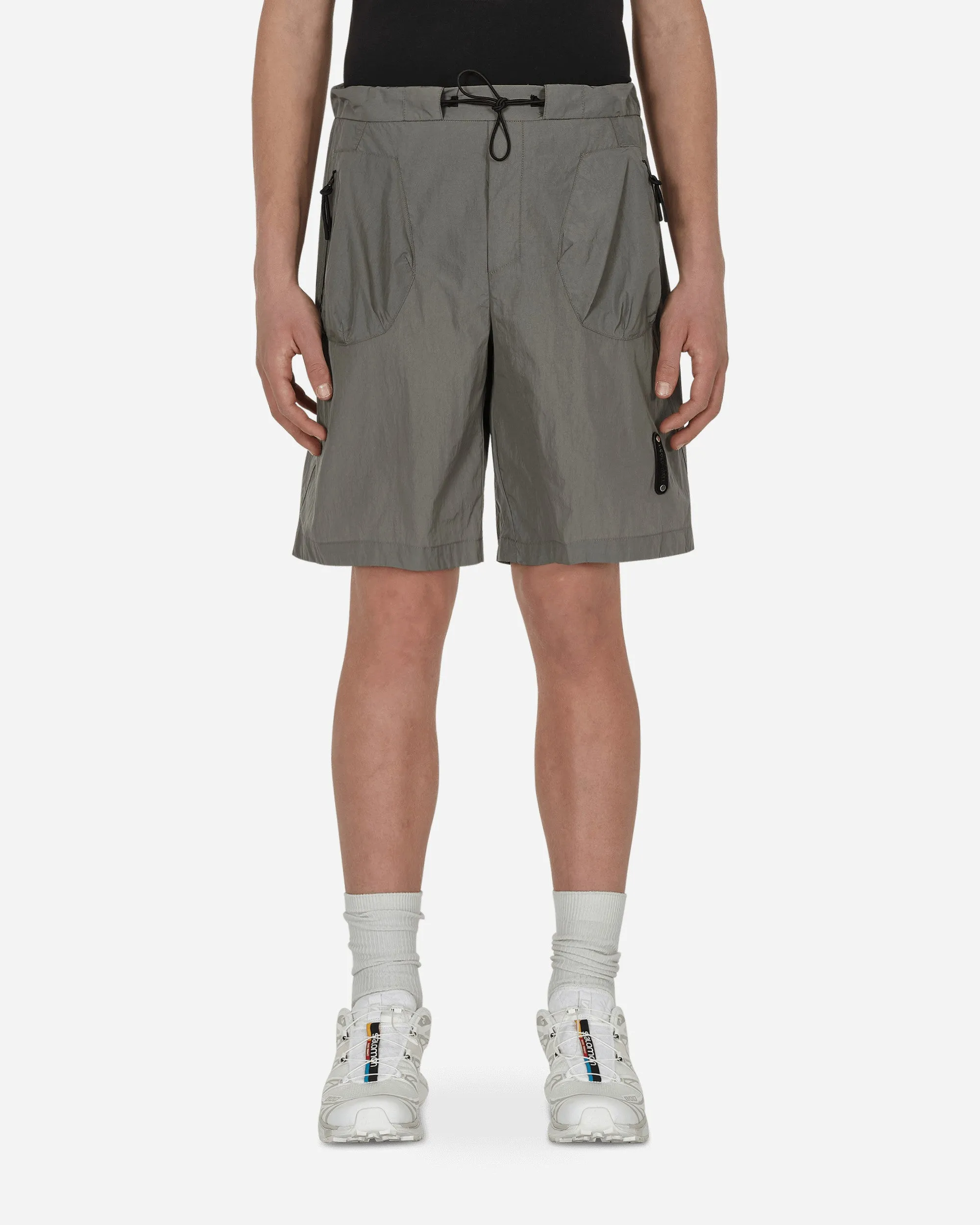 Portage Shorts Grey Comfortable Elastic Edge Band