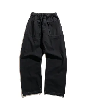 Post O'Alls E-Z Army-Navy Pants 2 Cotton Dobby Ripstop Charcoal Wool Thread