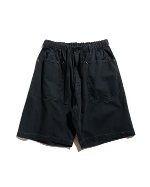 Comfortable Organic Cotton Post O'Alls E-Z Army-Navy Shorts 2 Vintage Twill Charcoal