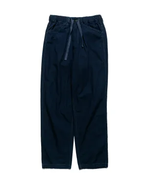 Post O'Alls E-Z Travail Pants Vintage Sheeting Indigo Comfortable Fit"