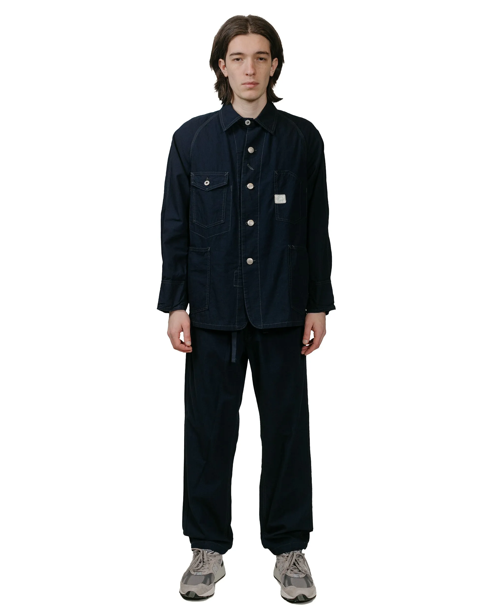 Cantor Premium-Fit Post O'Alls E-Z Travail Pants Vintage Sheeting Indigo