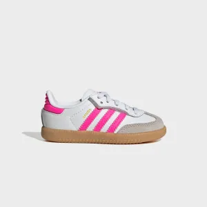 Dress from the Feet Up Fuel Your Fire Adidas Samba Og - White / Lucid Pink / Gum 3