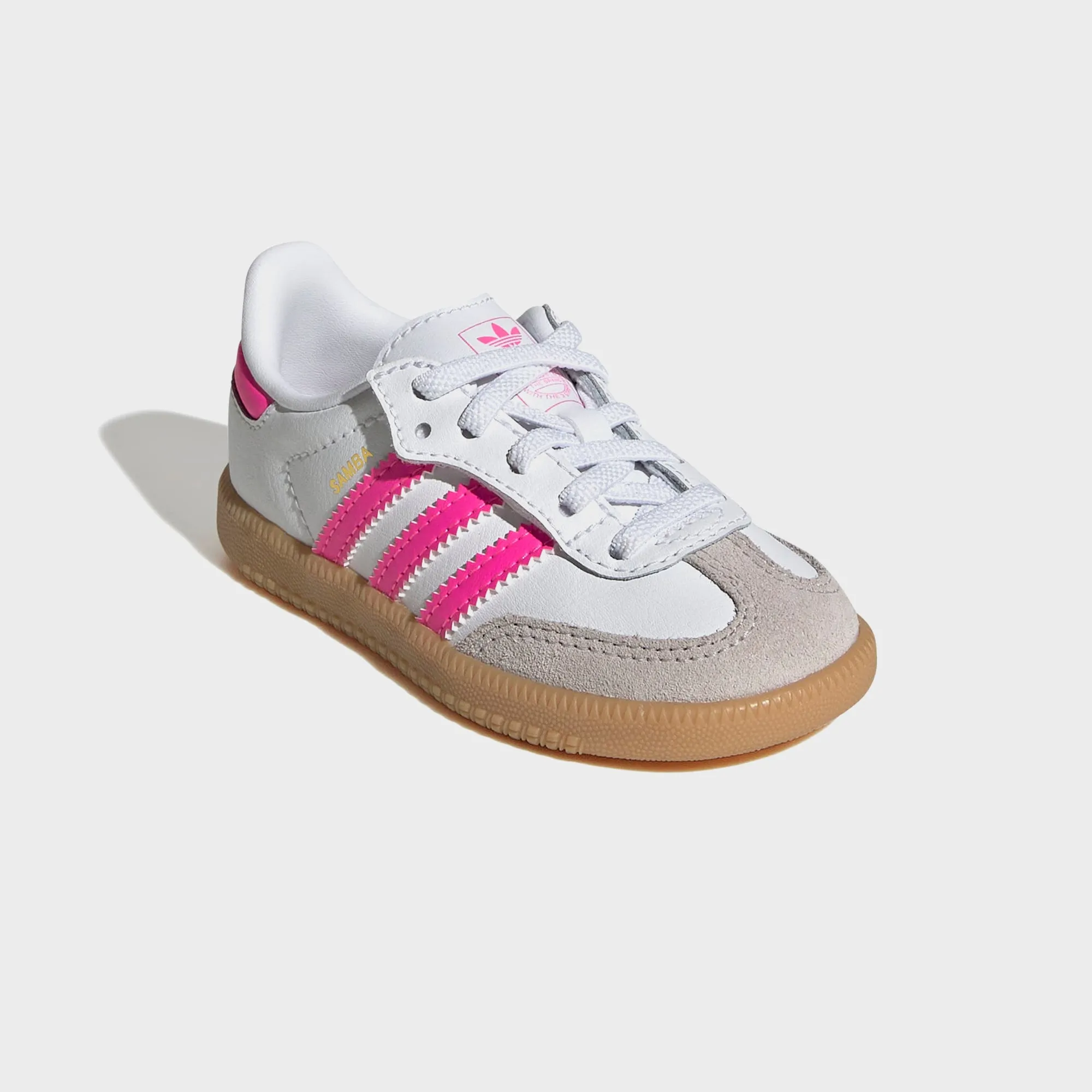 Unleash Your Power Special Offer Adidas Samba Og - White / Lucid Pink / Gum 3
