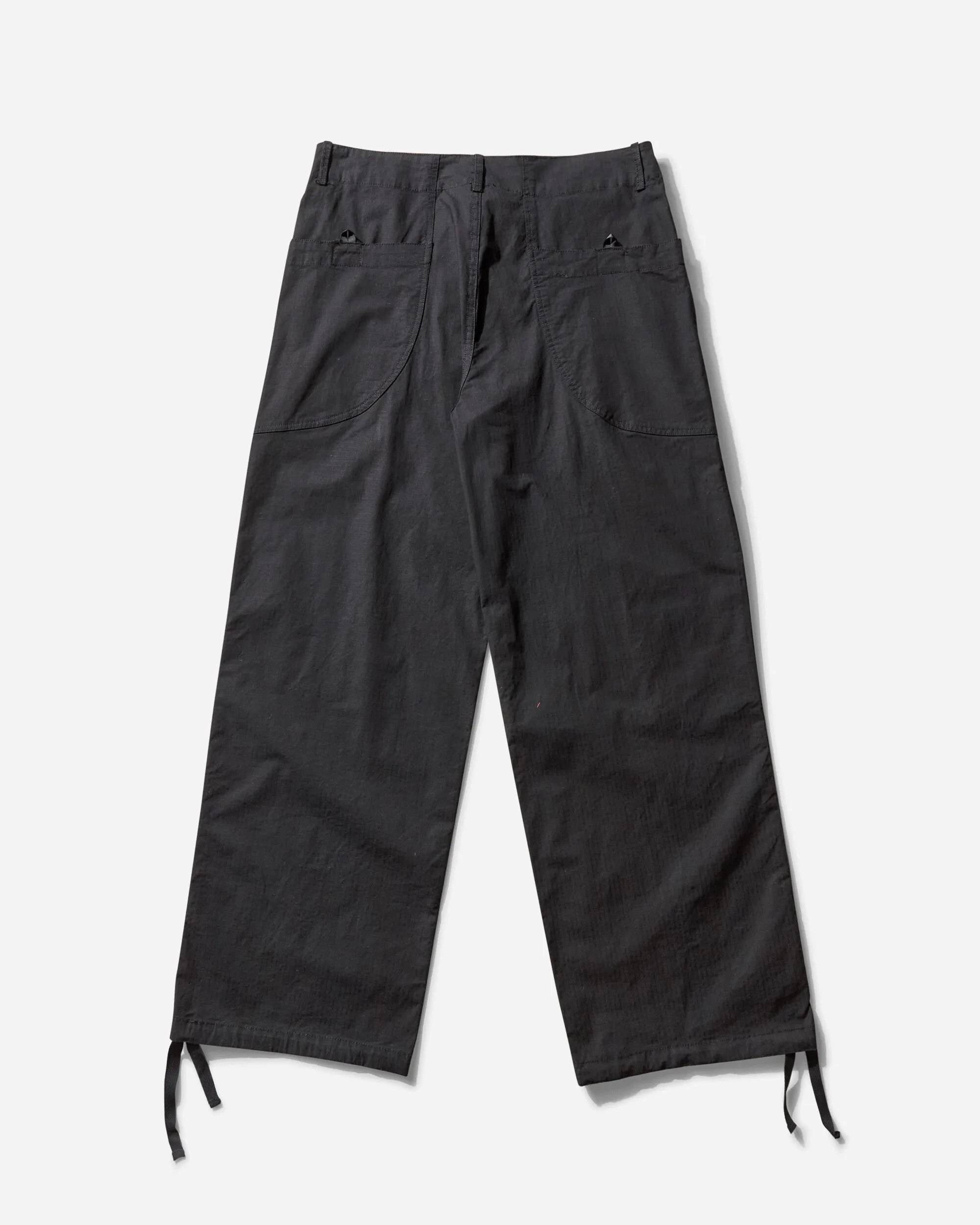 Flounce Detail Comfort Index Men'S Fatigue Pants Black
