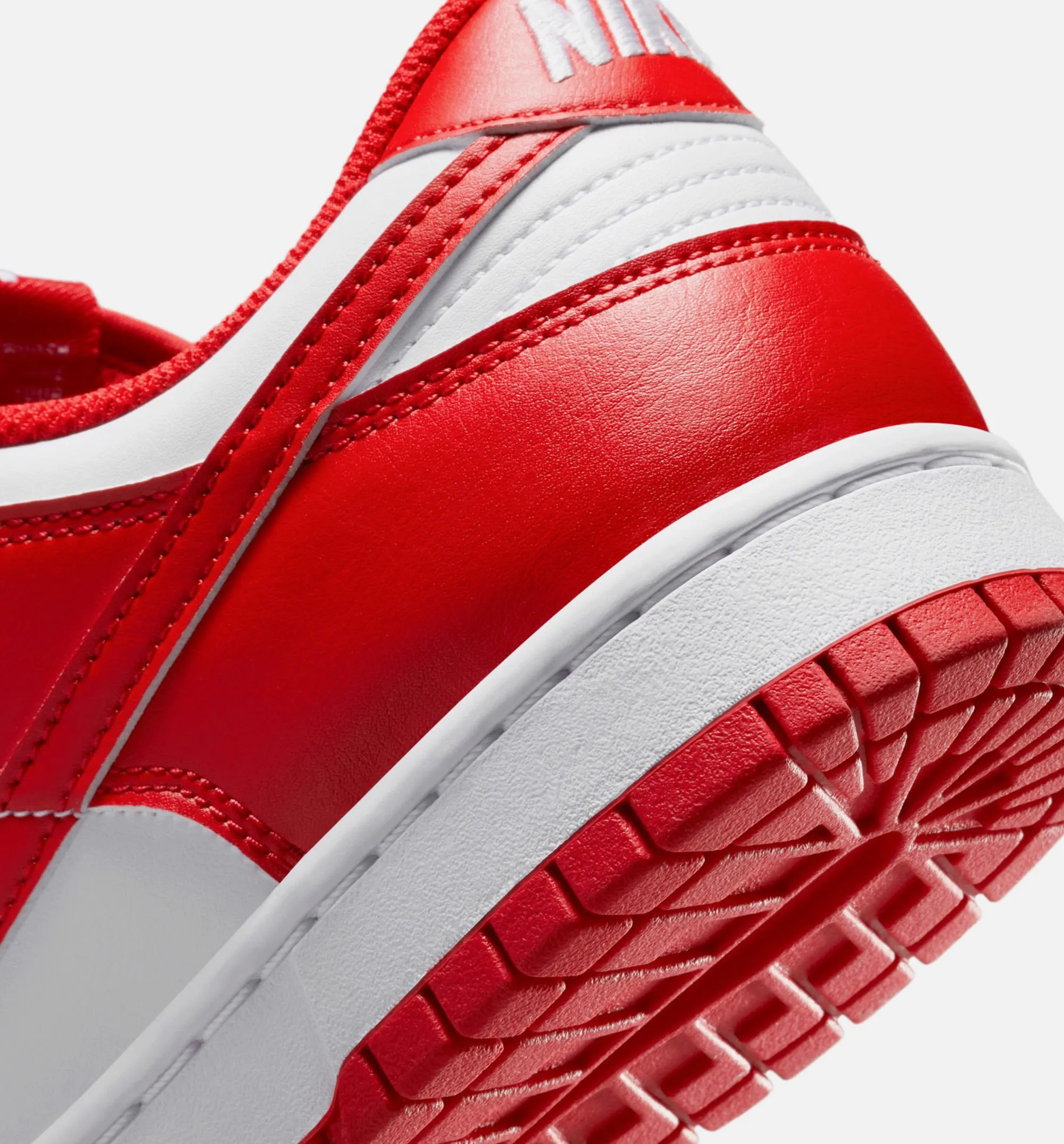 Dunk Low St John Mens Lifestyle Shoe - White/University Red Comfortable And Energy Efficient Straps
