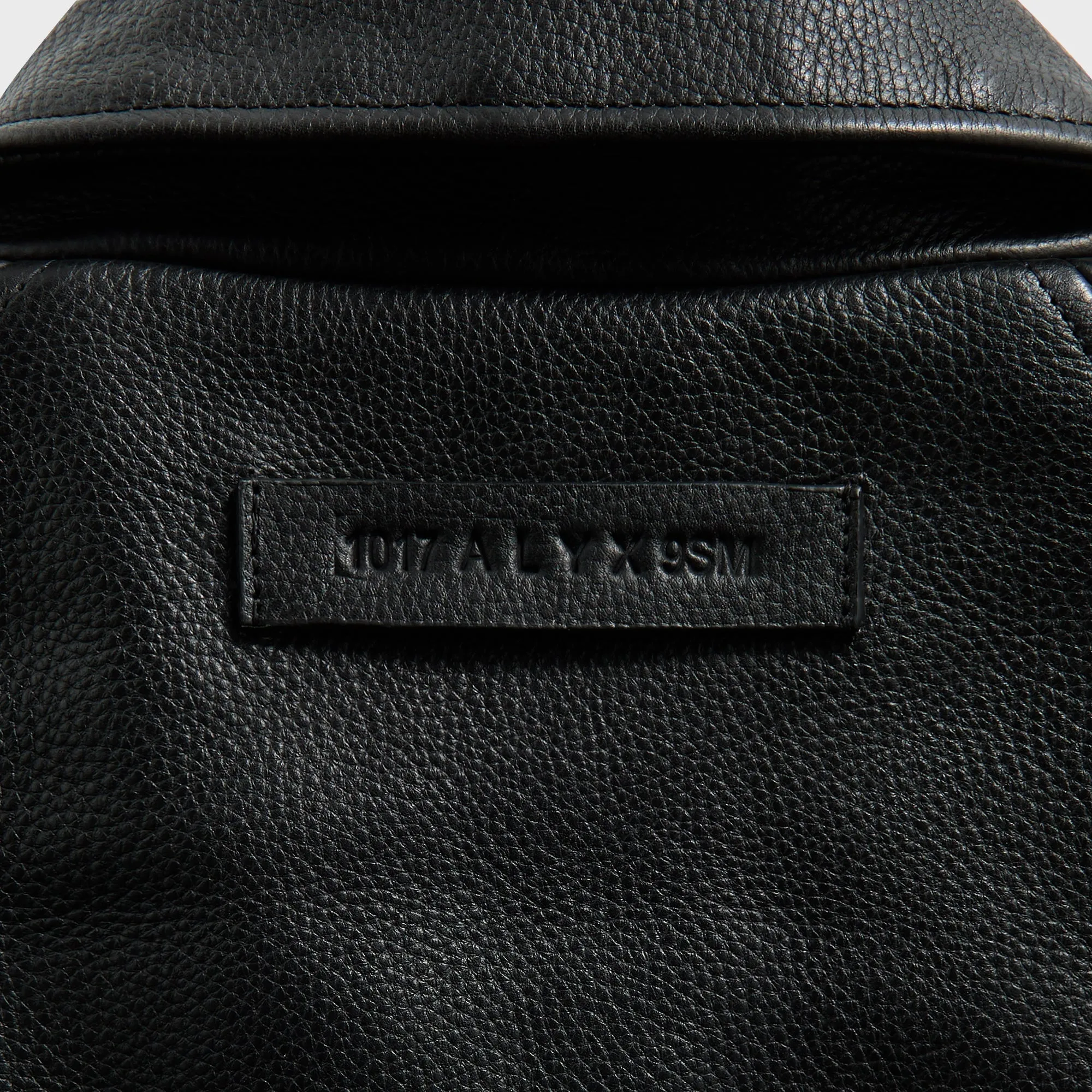Tightly Woven Alyx 9Sm Leather Varsity Jacket - Black