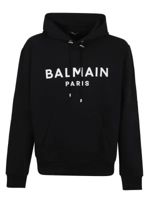 Sweat-shirt en coton imprimé