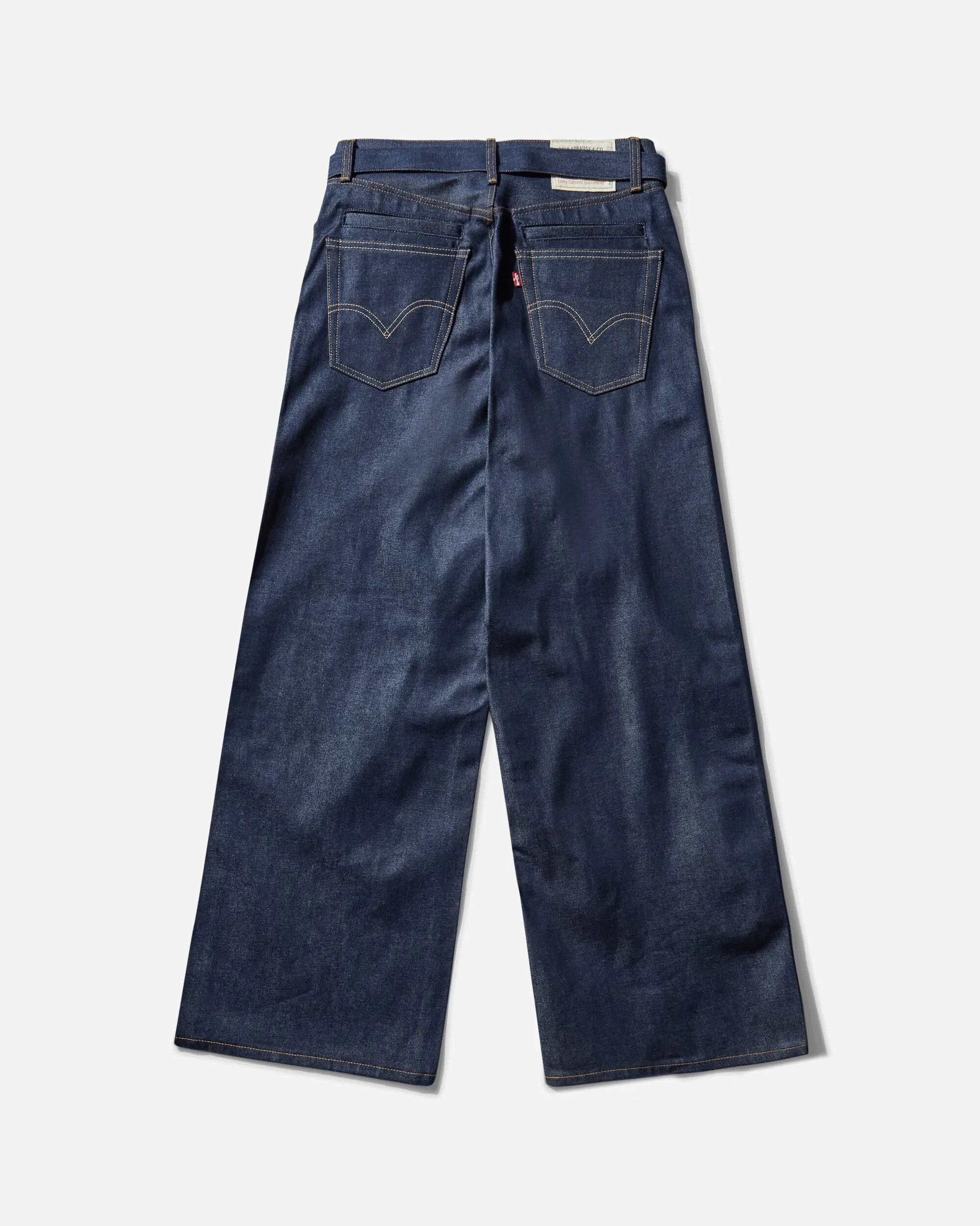 Kayak Zebra Print Men'S Sacai Denim Pants Rinsed Indigo