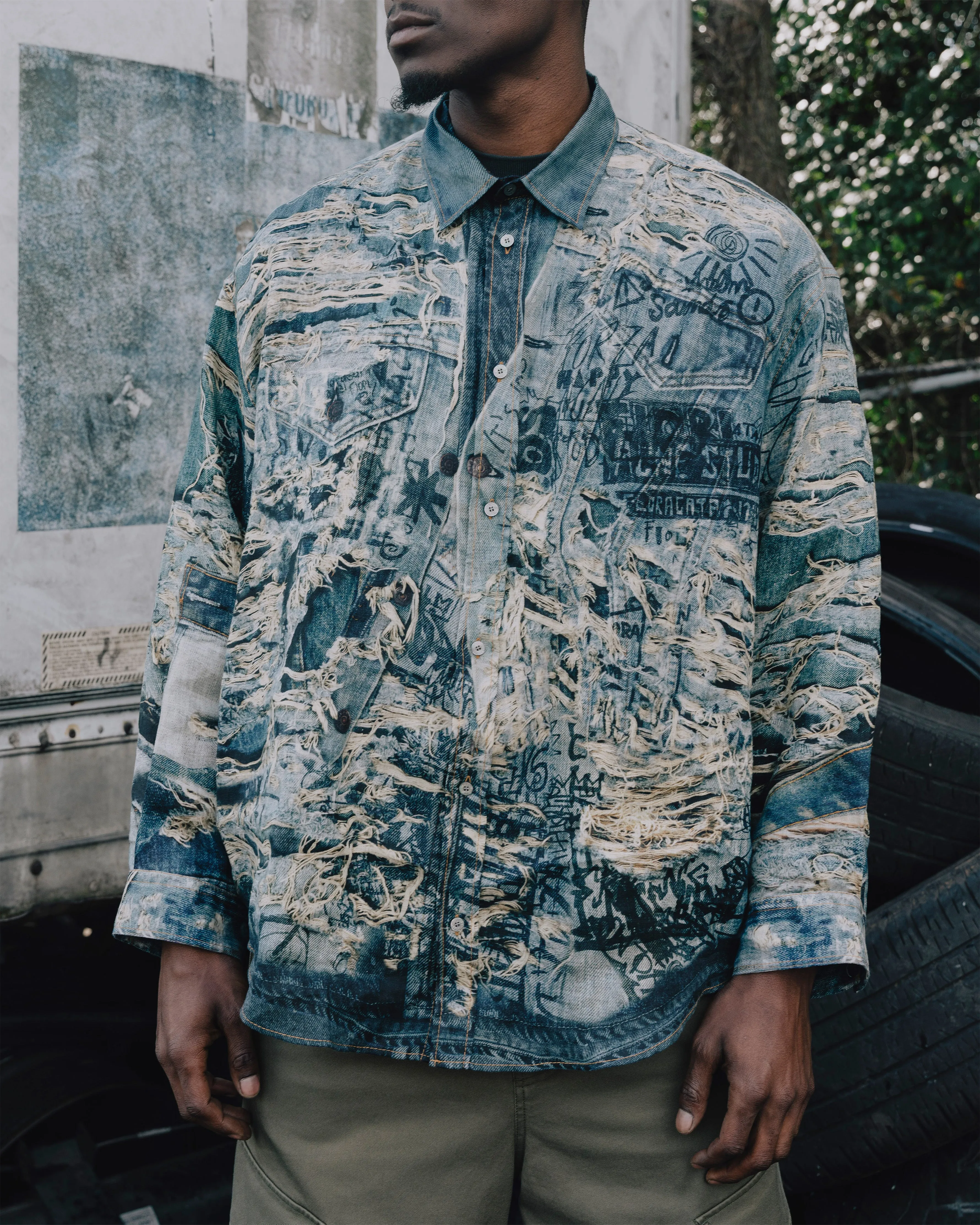 Printed Shirt Quick Drying Technology Comfortable Alignment Concept