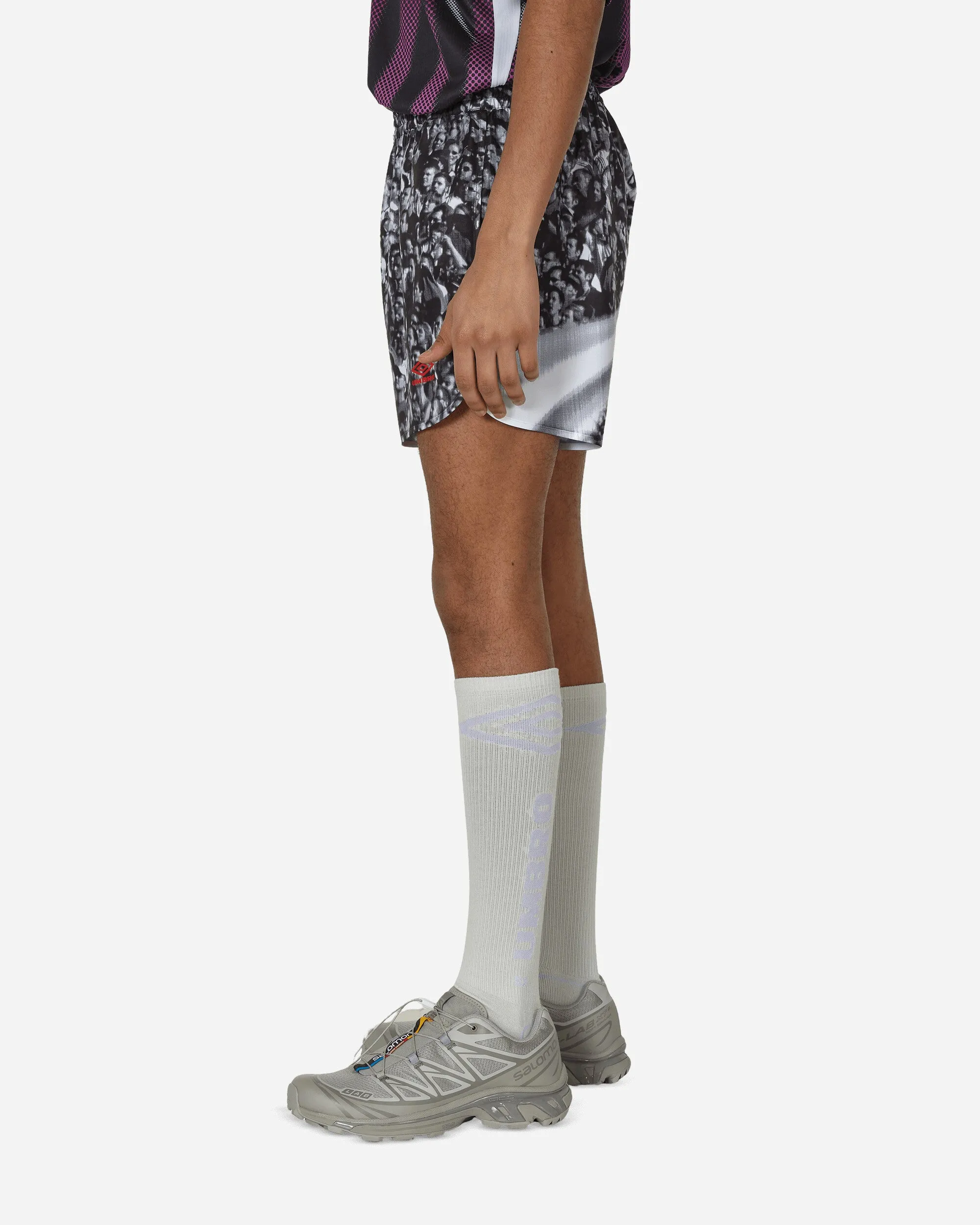 Printed Shorts White / Black Modern Look Index Professionalism