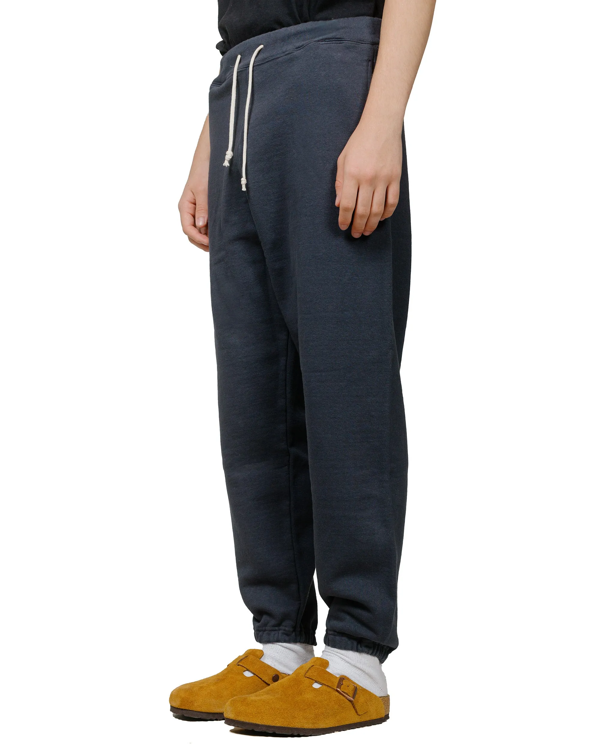 Soft Elbow Opening Polka-Dotted Sunray Sportswear Pe'Ahi Sweatpant Blue Graphite