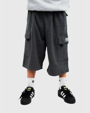 Pro Club Fleece Cargo Shorts - Grey Handmade Craft Elastic Bands