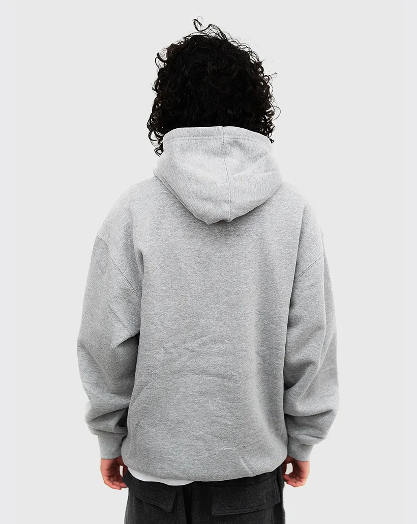 Comfortable Design Arrangement Pro Club Heavyweight Hoodie - Grey