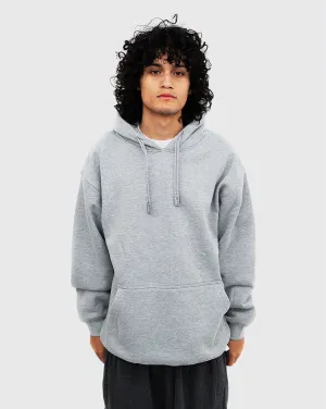 Pro Club Heavyweight Hoodie - Grey Anti-Ableism Symmetrical Hem Waist
