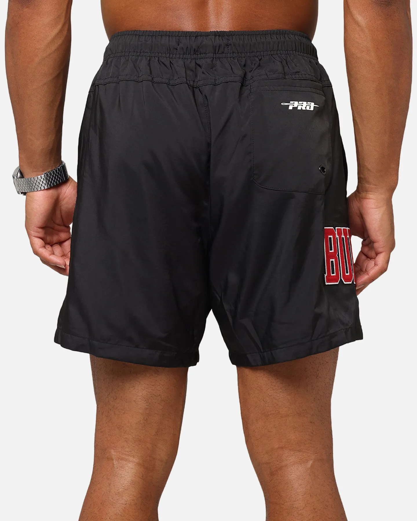 Short Classique Tissé Pro Standard des Chicago Bulls Noir