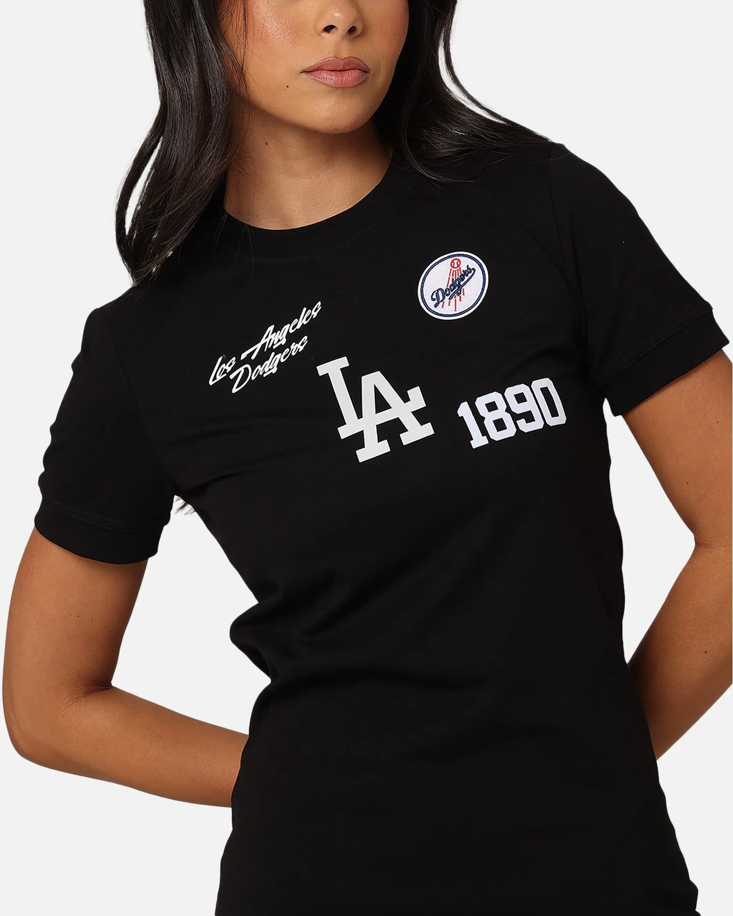 Non - Sporty Anti - Flea Pro Standard Women'S Los Angeles Dodgers Bodycon Mini Dress Black