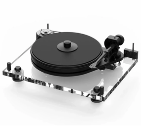 Pro-Ject: 6Perspex SB Balanced Acrylic Turntable w/ Pick It MC3 (Installed) hi-fi digital music server,hi-fi speaker wall mount,hi-fi amp upgrade