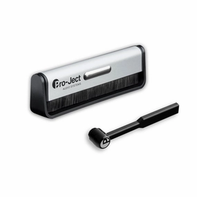 Pro-Ject: Cleaning Set Basic (Brush It Record Brush / Clean It Stylus Brush) hi-fi DAC amp combo,hi-fi speaker impedance matcher,hi-fi RCA switch