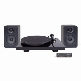 Pro-Ject: Debut Carbon EVO / Kanto YU4 / Turntable Package hi-fi digital music server,hi-fi speaker wall mount,hi-fi amp upgrade