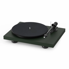Pro-Ject: Debut Carbon EVO Turntable - Satin Fir Green hi-fi digital music server,hi-fi speaker wall mount,hi-fi amp upgrade