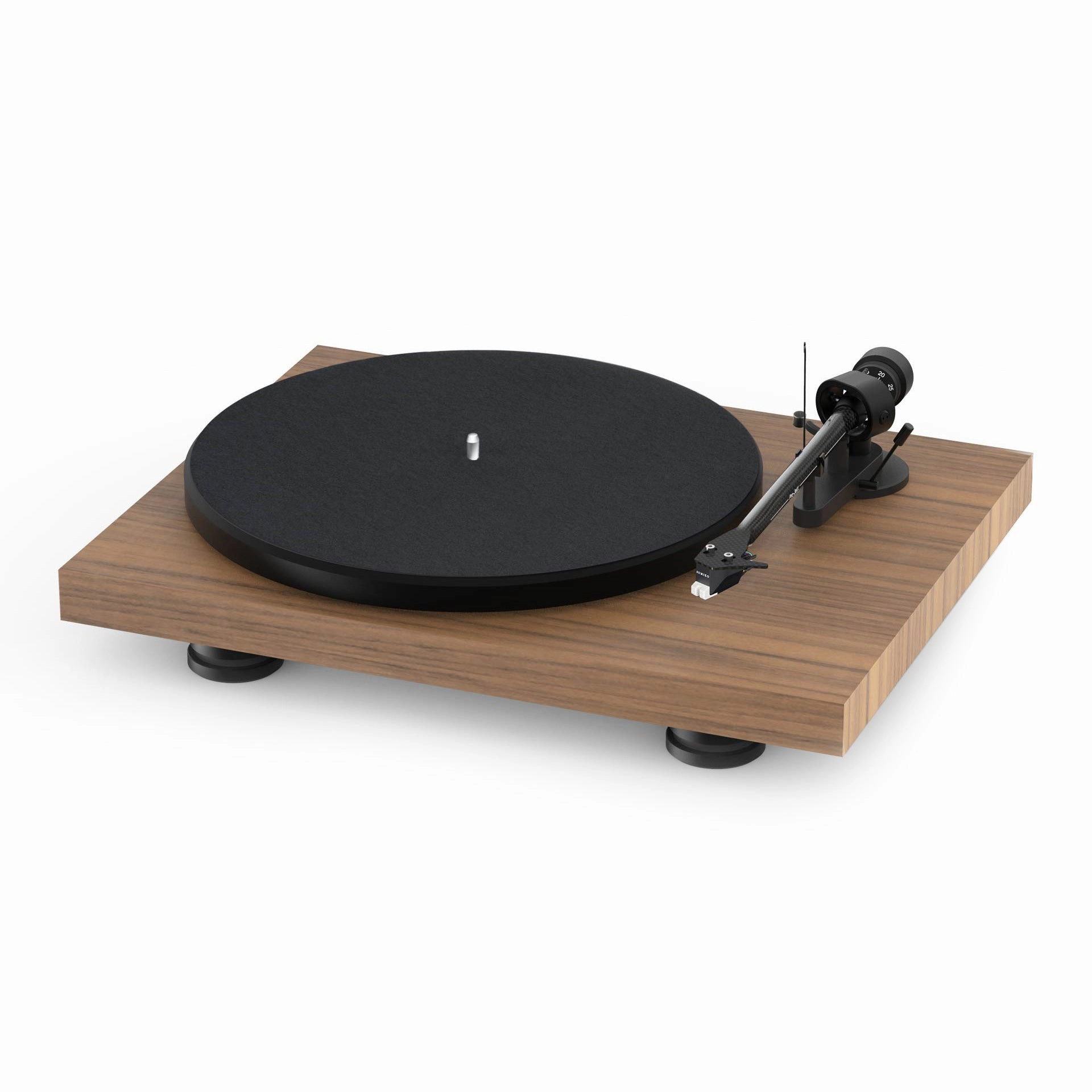 Pro-Ject: Debut Carbon EVO Turntable - Satin Walnut  (Open Box Speical) hi-fi digital music server,hi-fi speaker wall mount,hi-fi amp upgrade