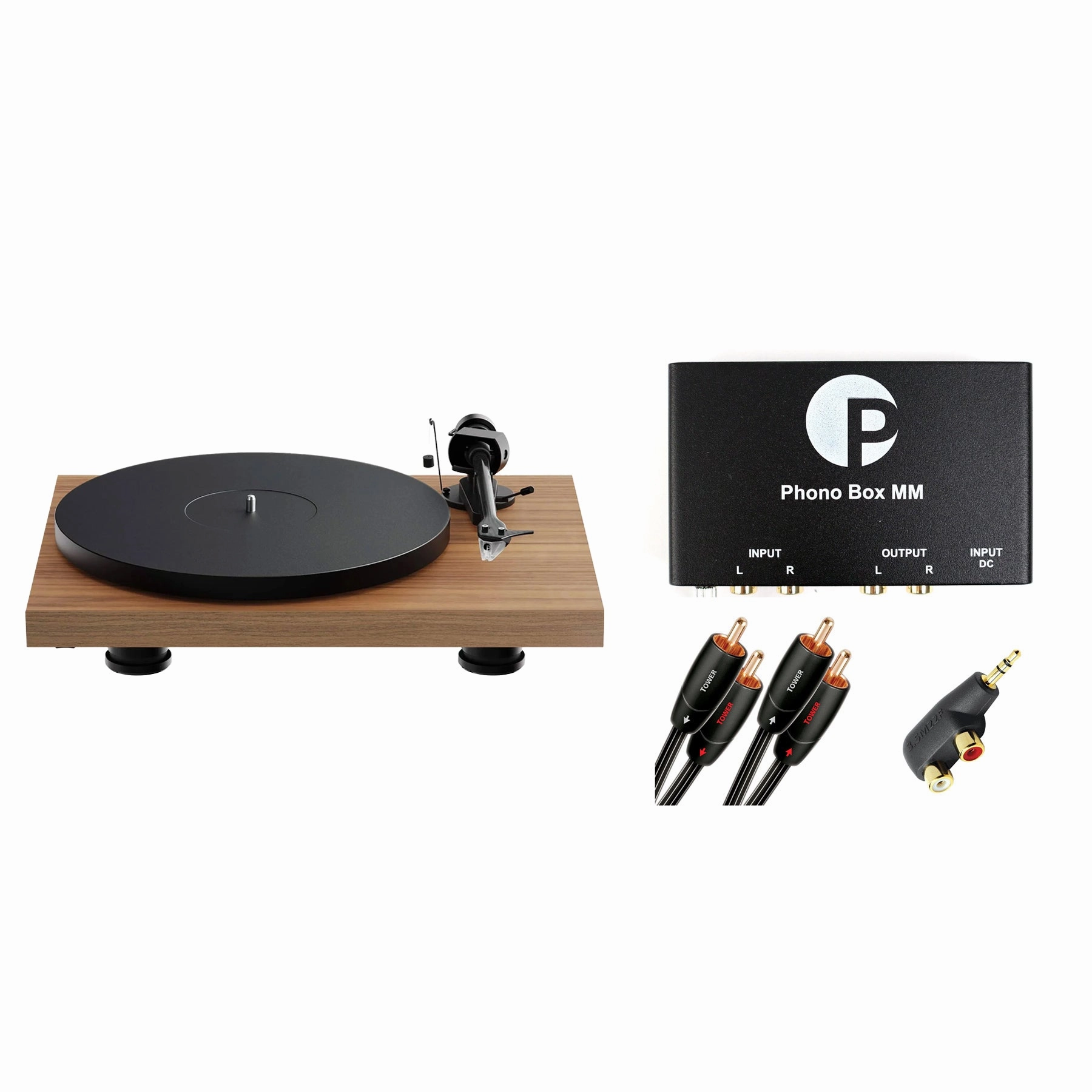 Pro-Ject: Debut EVO 2 Turntable - Walnut (Open Box Special)
