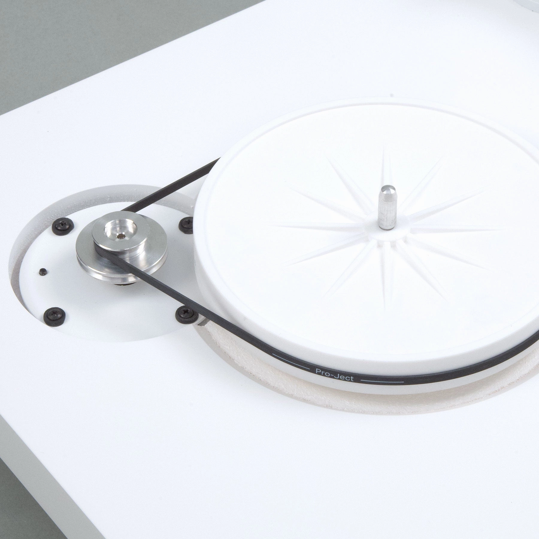 Pro-Ject: Debut PRO B Turntable - Special Edition White