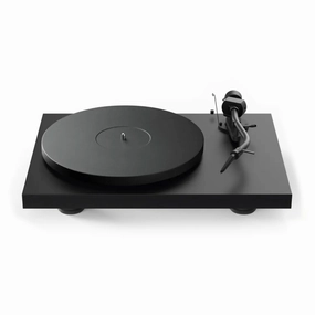 Pro-Ject: Debut PRO S (S-Shaped Tonearm) Turntable - Satin Black hi-fi DAC amp combo,hi-fi speaker impedance matcher,hi-fi RCA switch