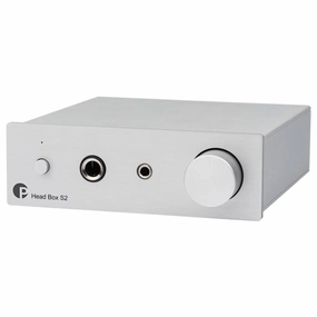 Pro-Ject: Head Box S2 Headphone Amplifier - Silver hi-fi digital music server,hi-fi speaker wall mount,hi-fi amp upgrade