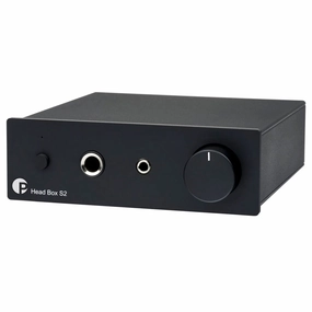 Pro-Ject: Head Box S2 Headphone Amplifier- Black hi-fi digital music server,hi-fi speaker wall mount,hi-fi amp upgrade