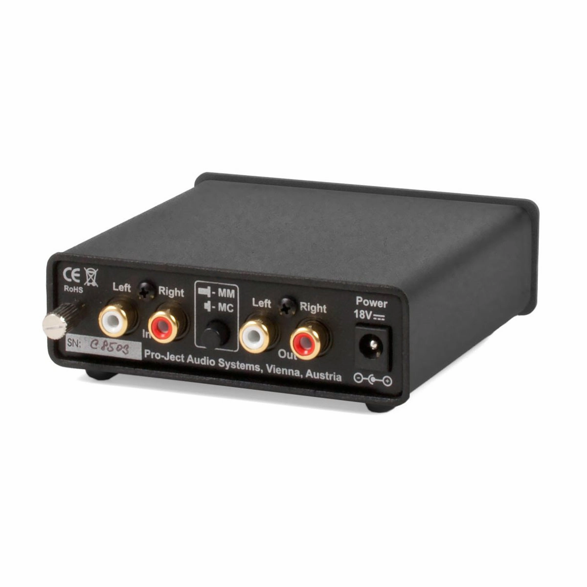 Pro-Ject: Phono Box DC Phono Pre-Amp - Black (Open Box Special)