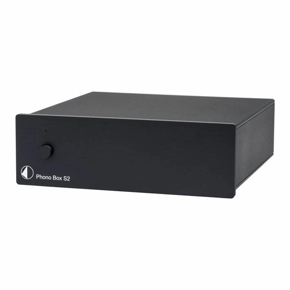 Pro-Ject: Phono Box S2 Phono Preamp - Black hi-fi digital music server,hi-fi speaker wall mount,hi-fi amp upgrade