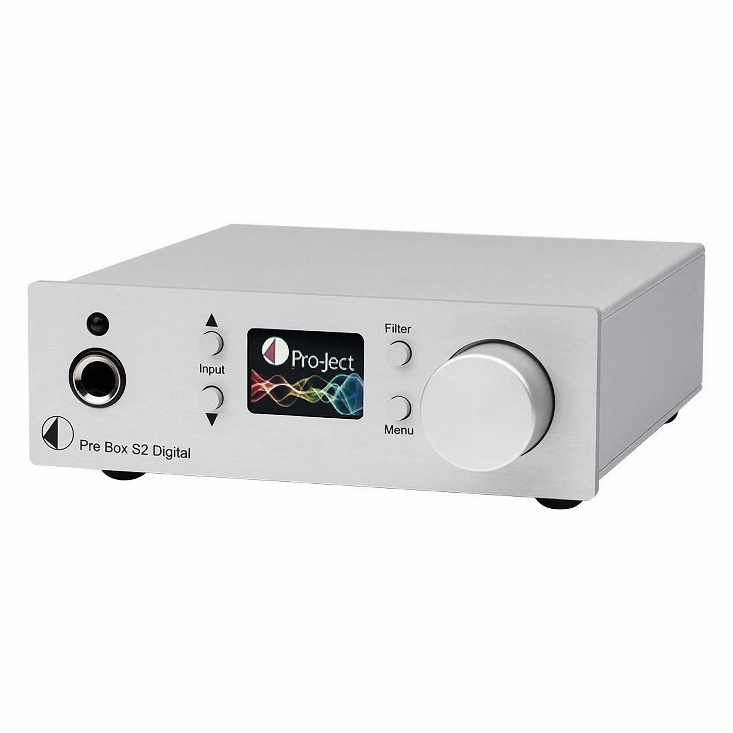Pro-Ject: Pre Box S2 Digital - Silver - (Open Box Special) hi-fi digital music server,hi-fi speaker wall mount,hi-fi amp upgrade