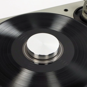 Pro-Ject: Record Puck E Record Stabilizer - 190g hi-fi DAC amp combo,hi-fi speaker impedance matcher,hi-fi RCA switch