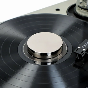 Pro-Ject: Record Puck Pro Vinyl Record Stabilizing Weight hi-fi DAC amp combo,hi-fi speaker impedance matcher,hi-fi RCA switch