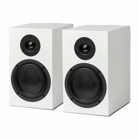 Pro-Ject: Speaker Box 5 S2 Passive Speakers - Satin White hi-fi DAC amp combo,hi-fi speaker impedance matcher,hi-fi RCA switch