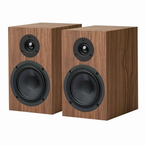 Pro-Ject: Speaker Box 5 S2 Passive Speakers - Walnut (Open Box Special) hi-fi DAC amp combo,hi-fi speaker impedance matcher,hi-fi RCA switch
