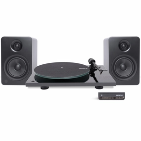 Pro-Ject: T1 Phono SB / Kanto YU6 / Turntable Package hi-fi digital music server,hi-fi speaker wall mount,hi-fi amp upgrade