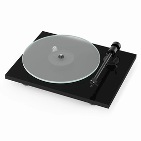 Pro-Ject: T1 Turntable - Piano Black hi-fi digital music server,hi-fi speaker wall mount,hi-fi amp upgrade