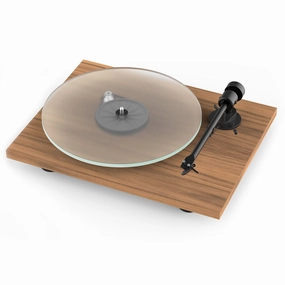 Pro-Ject: T1 Turntable - Walnut hi-fi digital music server,hi-fi speaker wall mount,hi-fi amp upgrade