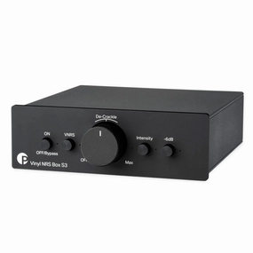 Pro-Ject: Vinyl NRS Box S3 (Noise Reduction System) hi-fi DAC amp combo,hi-fi speaker impedance matcher,hi-fi RCA switch