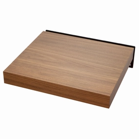 Pro-Ject: Wallmount It 5 Turntable Shelf - Walnut (Open Box Special) hi-fi DAC amp combo,hi-fi speaker impedance matcher,hi-fi RCA switch